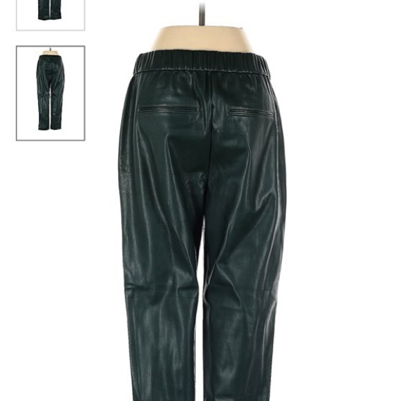 Ann Taylor faux leather pants - Picture 3 of 6